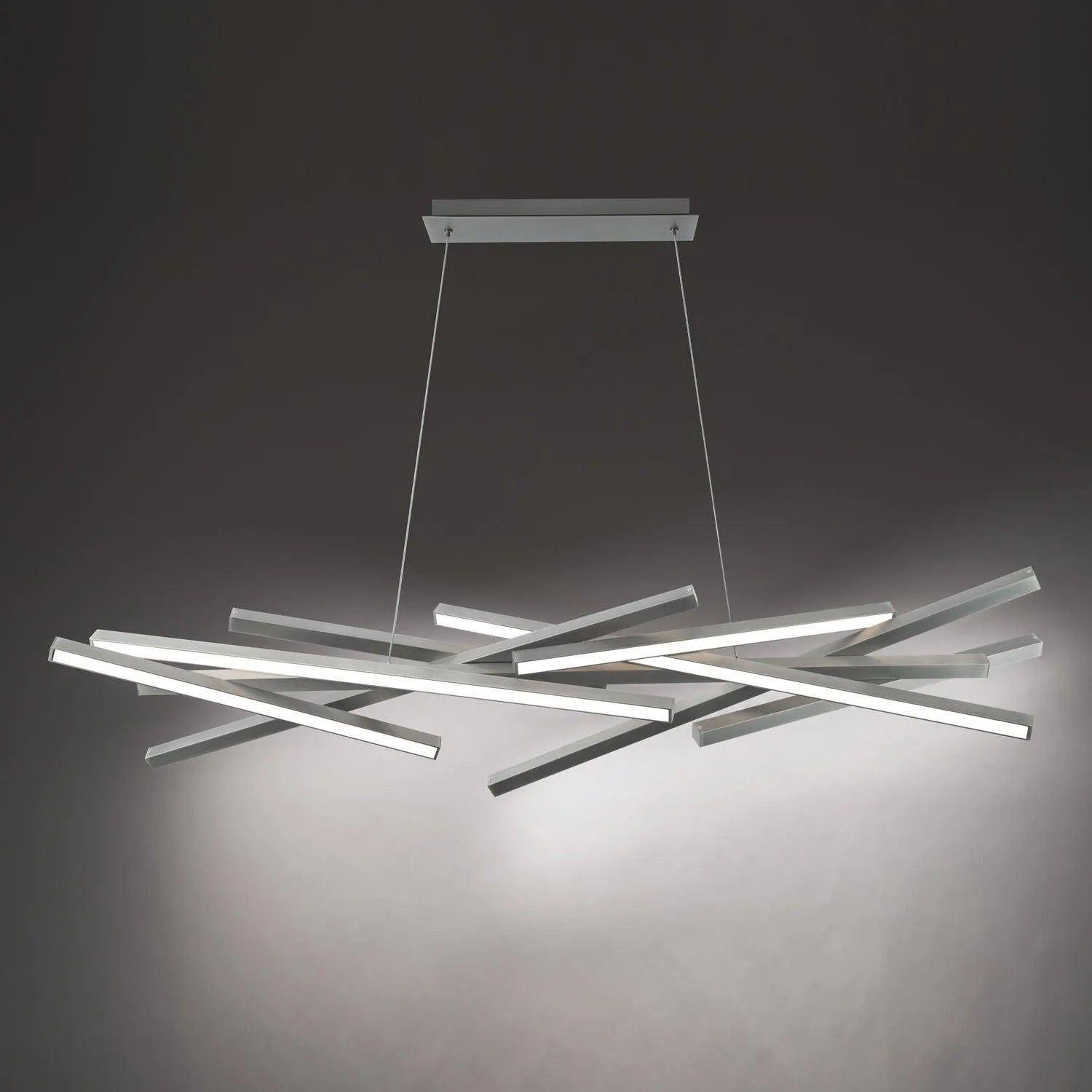 WAC Lighting - Parallax LED Chandelier - PD-73155-BN - Canada Light Shop
