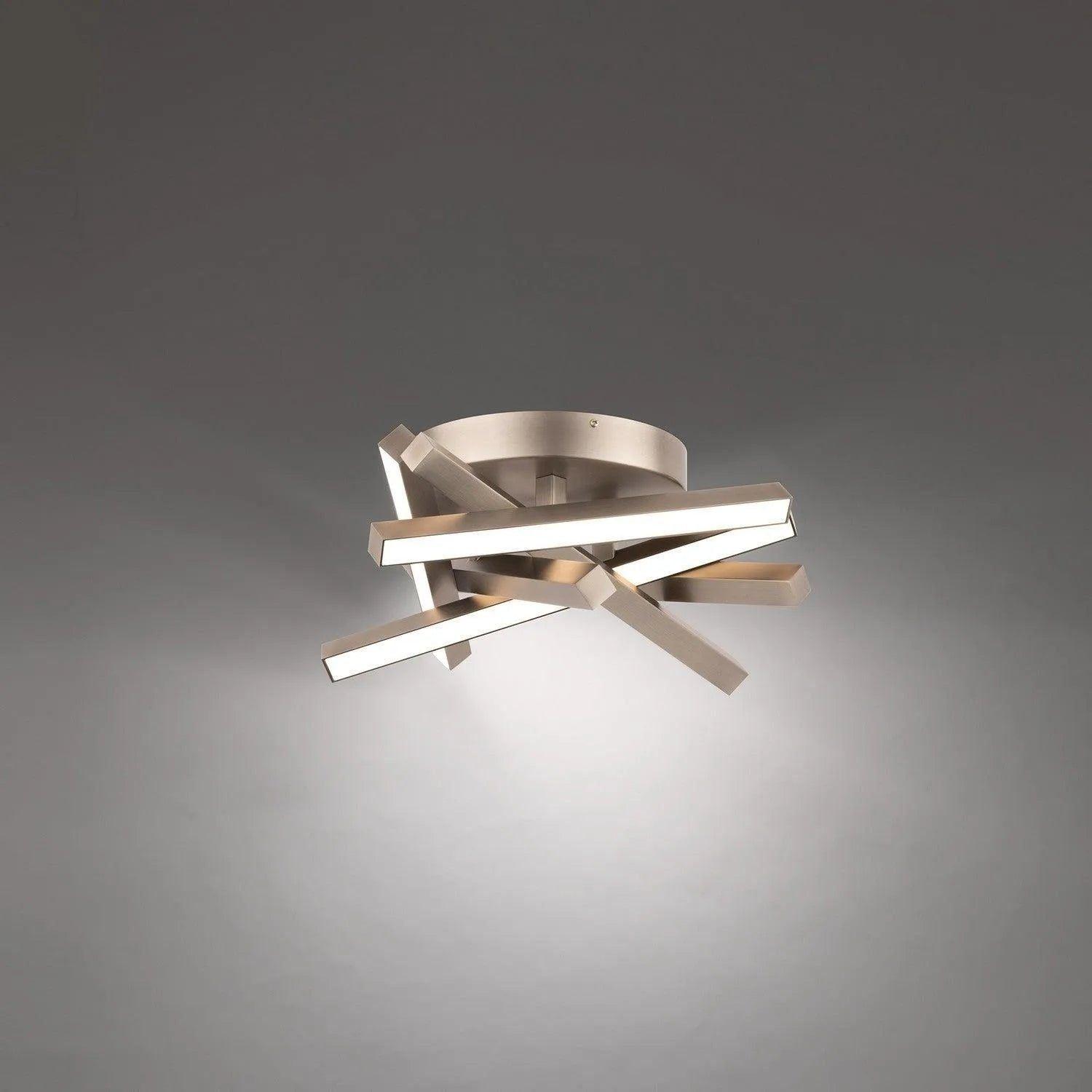 WAC Lighting - Parallax LED Flush Mount - FM-73116-30-BN - Canada Light Shop