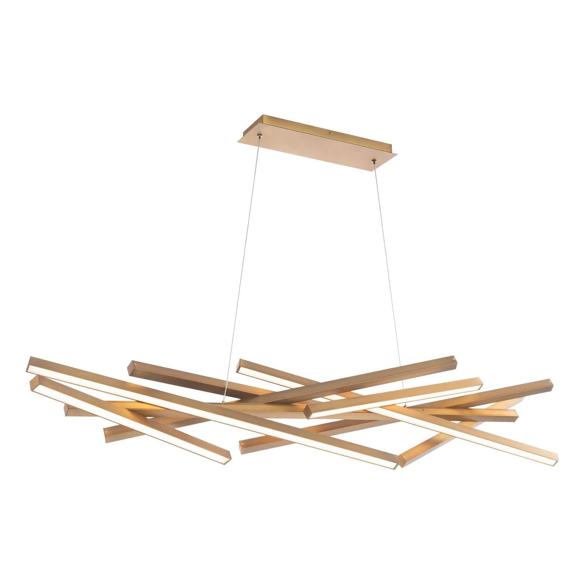 WAC Lighting - Parallax LED Linear Pendant - PD-73142-AB - Canada Light Shop