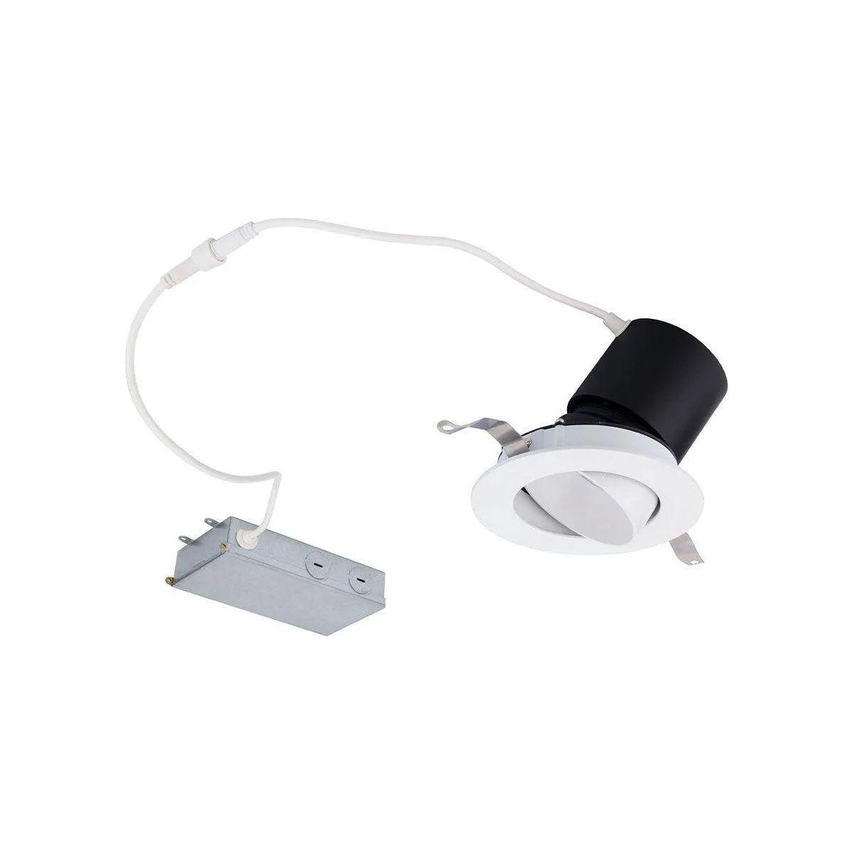 WAC Lighting - Patriot Round LED Remodel Adjustable - R3HRAR-F9CS-WT - Canada Light Shop