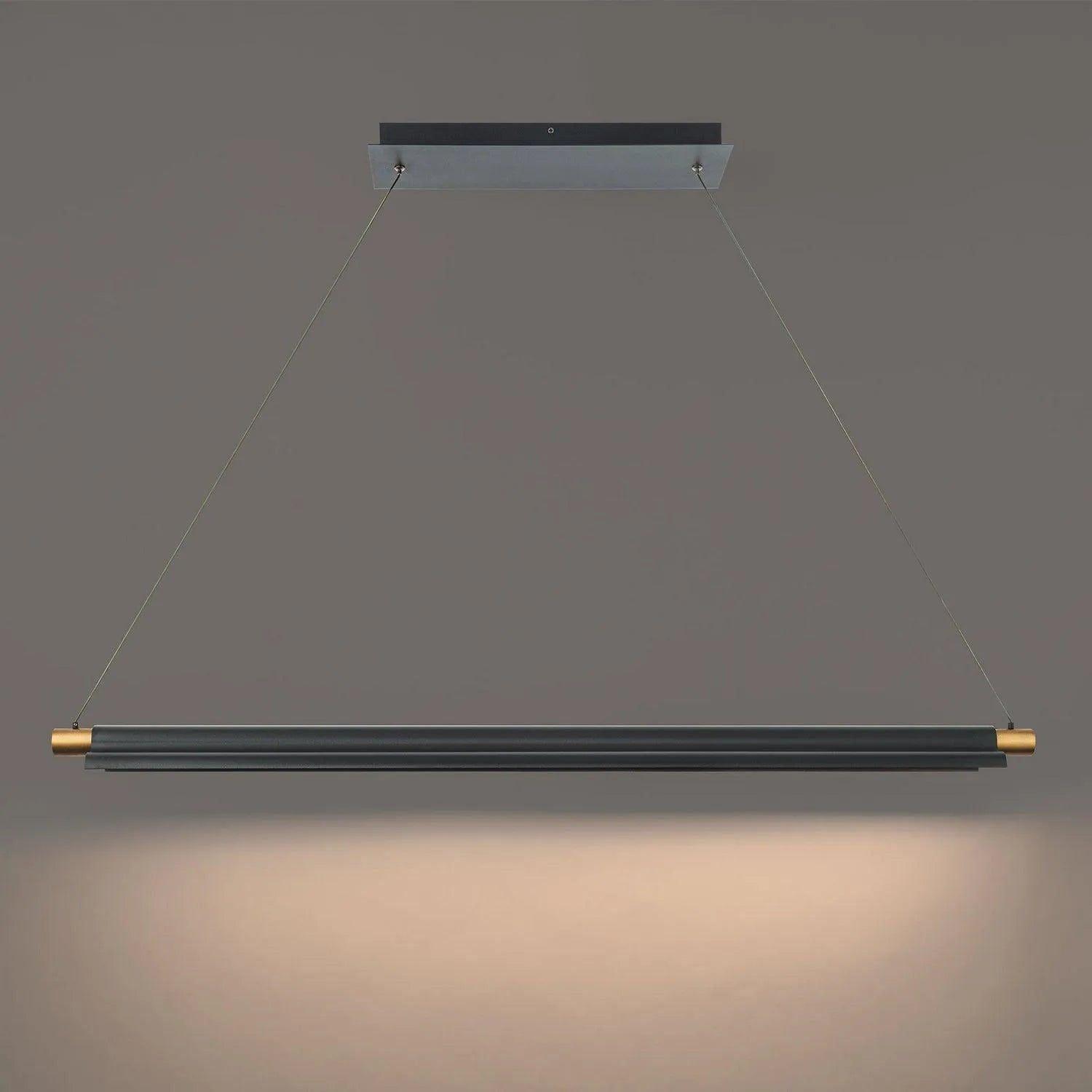 WAC Lighting - Pavilion LED Pendant - PD-65244-BK/AB - Canada Light Shop