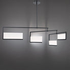 WAC Lighting - Quartet LED Chandelier - PD-29256-BK - Canada Light Shop