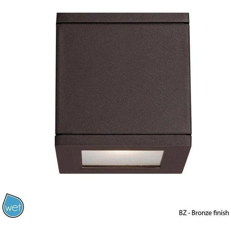 WAC Lighting - Rubix LED Outdoor Wall Light - WS-W2505-BZ - Canada Light Shop