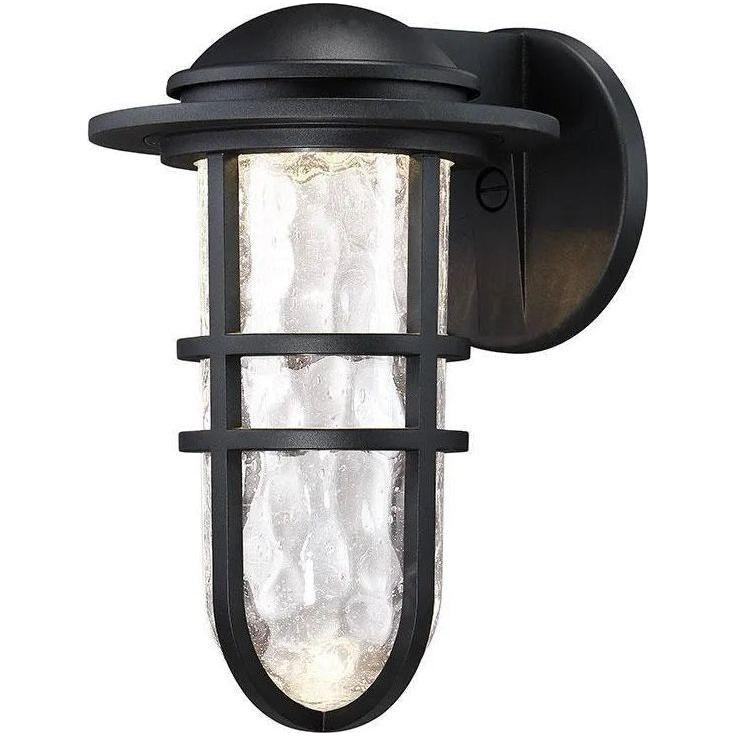 WAC Lighting - Steampunk LED Outdoor Wall Light - WS-W24513-BK - Canada Light Shop