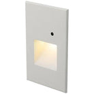 WAC Lighting - Step Light With Photocell Vertical LED Step and Wall Light - WL-LED202-AM-WT - Canada Light Shop
