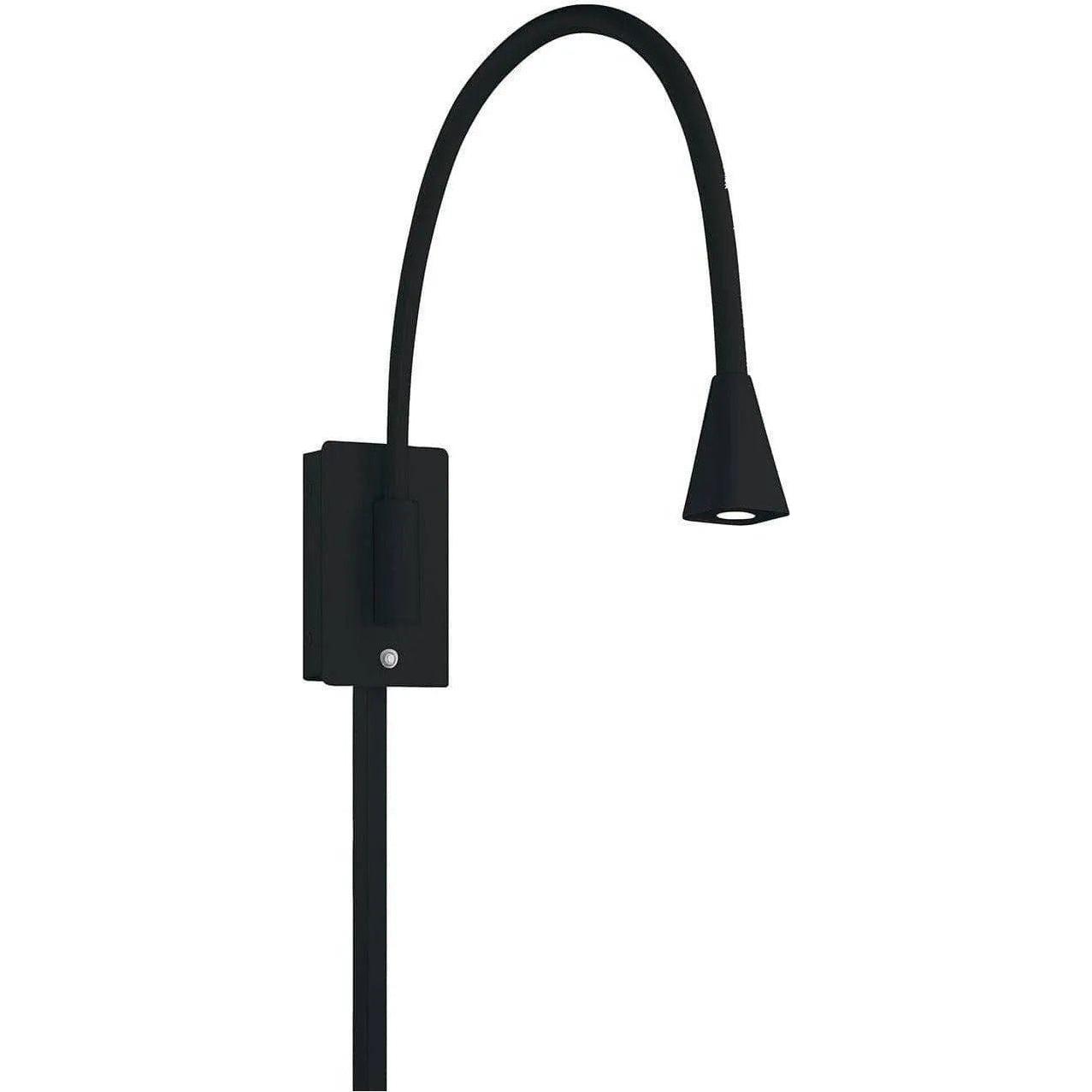 WAC Lighting - Stretch LED Reading Light - BL-1630-BK - Canada Light Shop