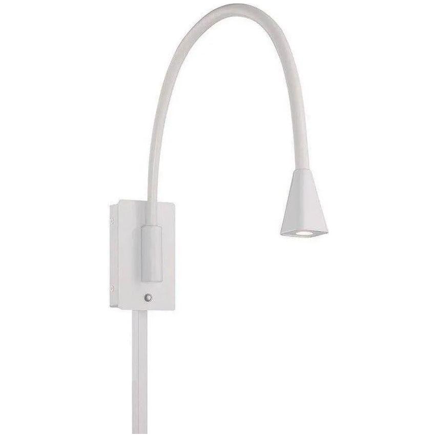WAC Lighting - Stretch LED Reading Light - BL-1630-WT - Canada Light Shop