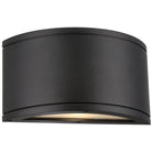 WAC Lighting - Tube Half Cylinder LED Outdoor Wall Light - WS-W2610-BK - Canada Light Shop