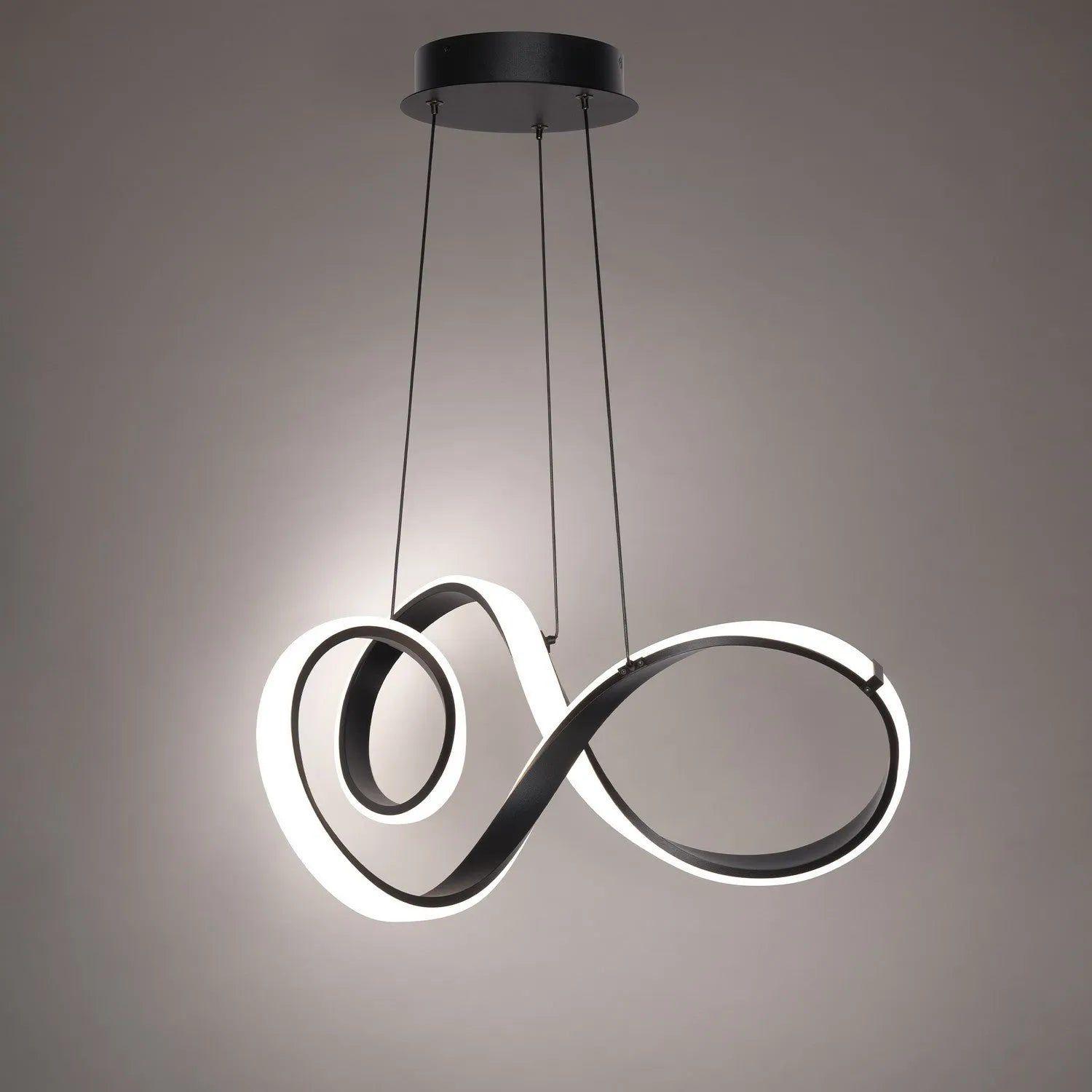 WAC Lighting - Vornado LED Chandelier - PD-87723-BK - Canada Light Shop