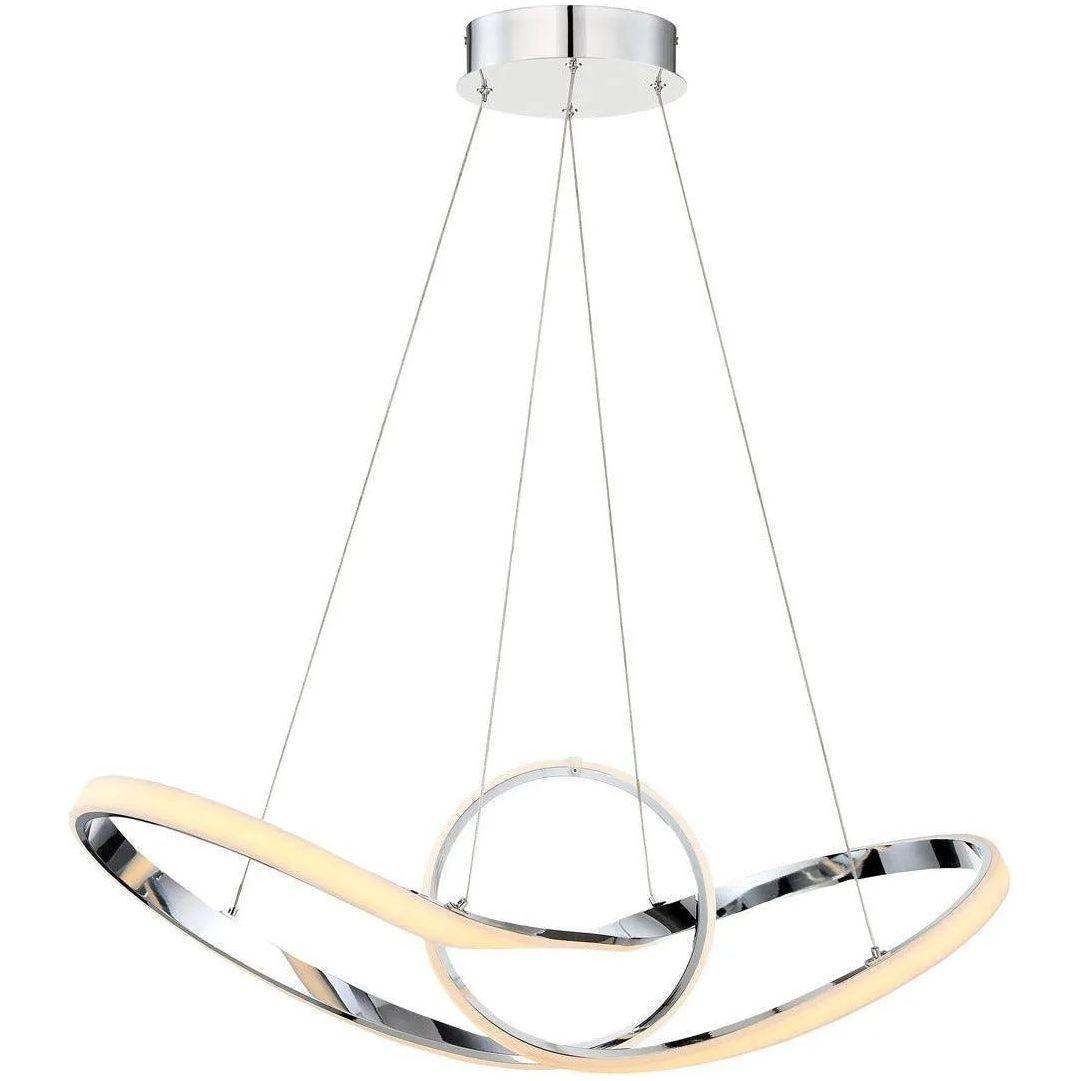 WAC Lighting - Vornado LED Chandelier - PD-87735-CH - Canada Light Shop