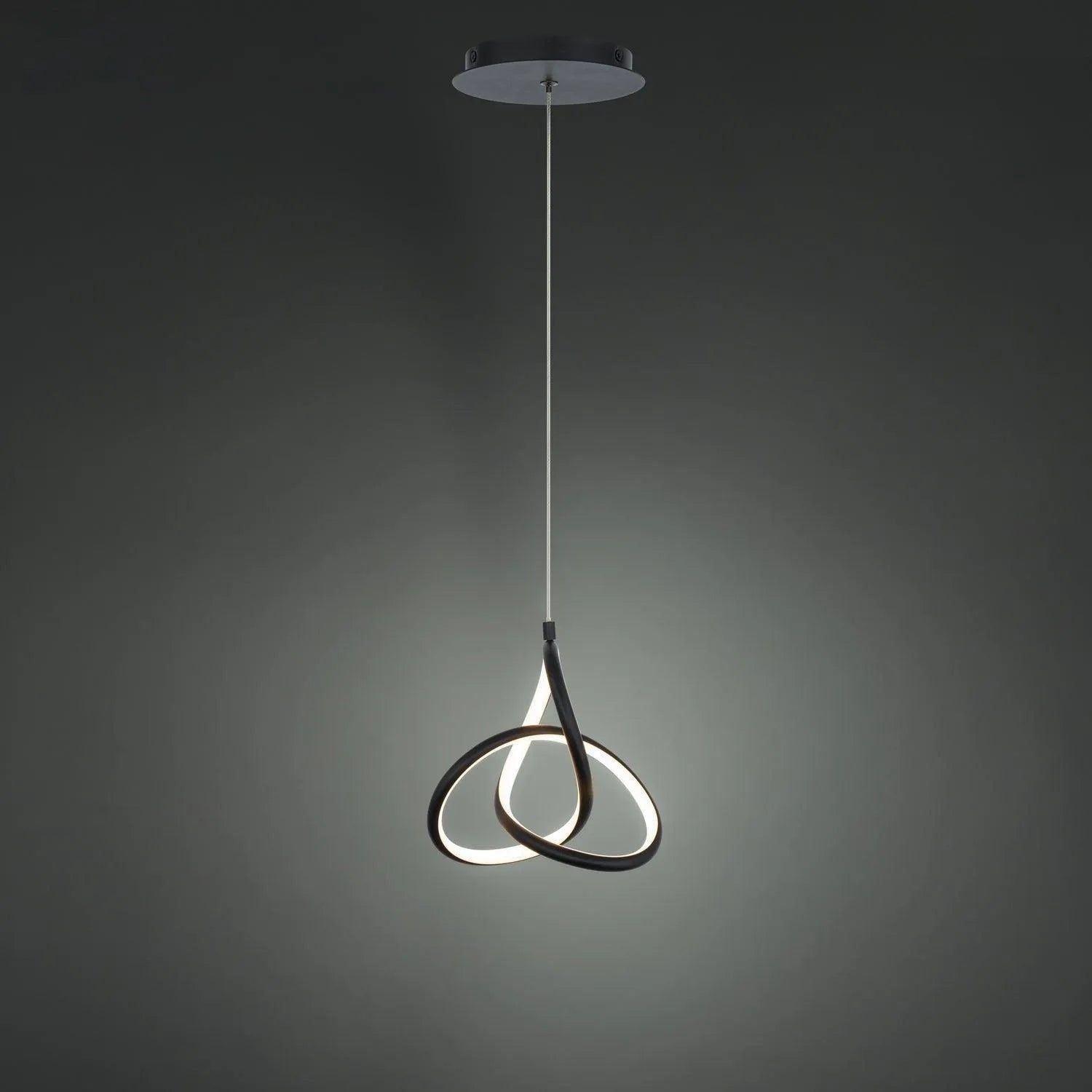 WAC Lighting - Vornado LED Mini Pendant - PD-84907-BK - Canada Light Shop